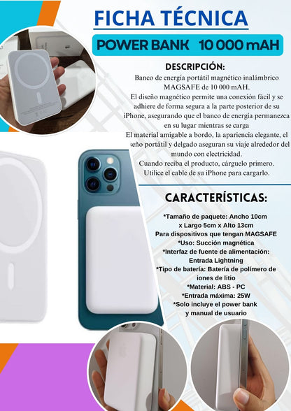 POWER BANK MAGSAFE 10 000 mAh