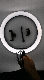 Aro luz Led Anillo de 12” Led + Trípode + Soporte de Teléfono